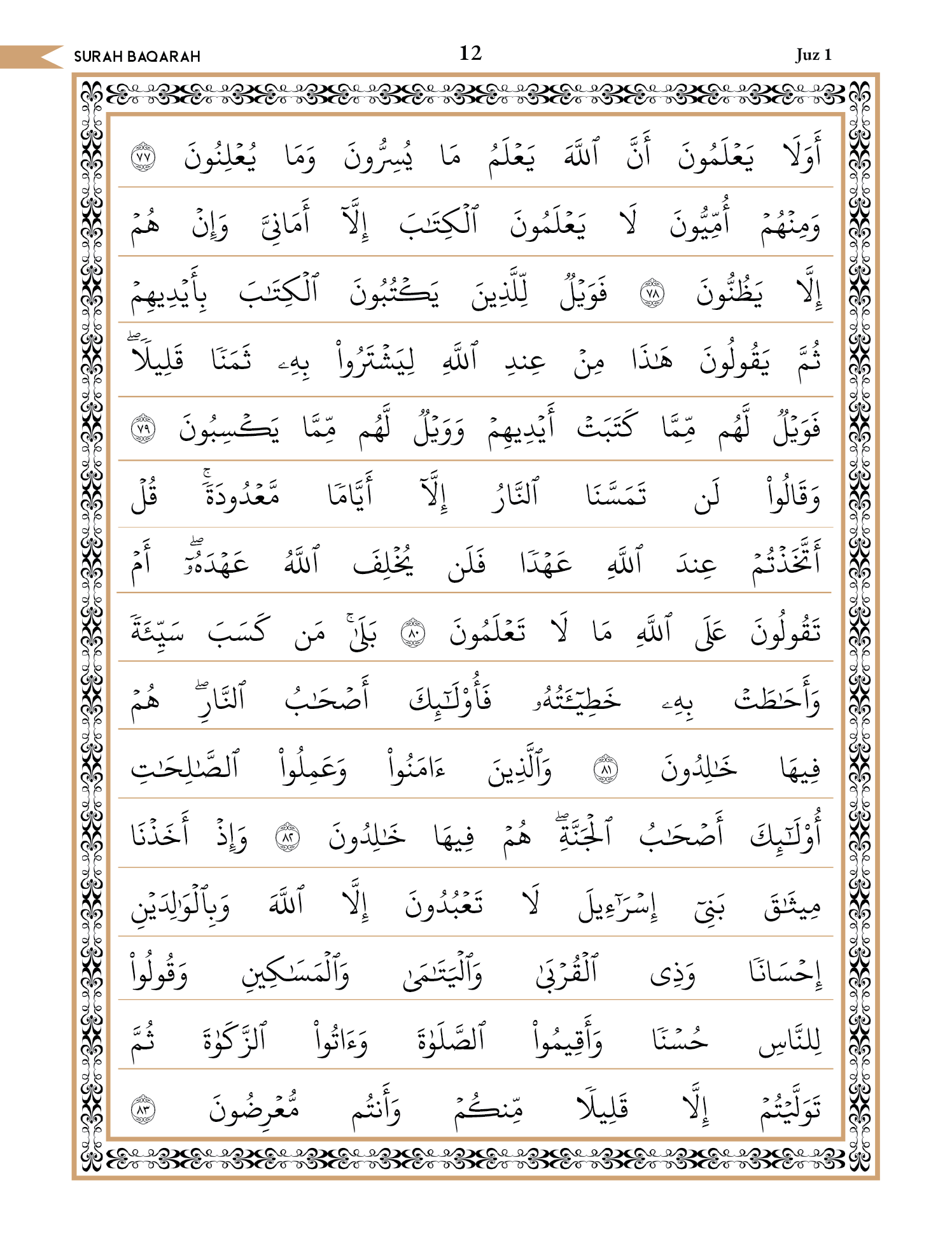 Quran Page 12
